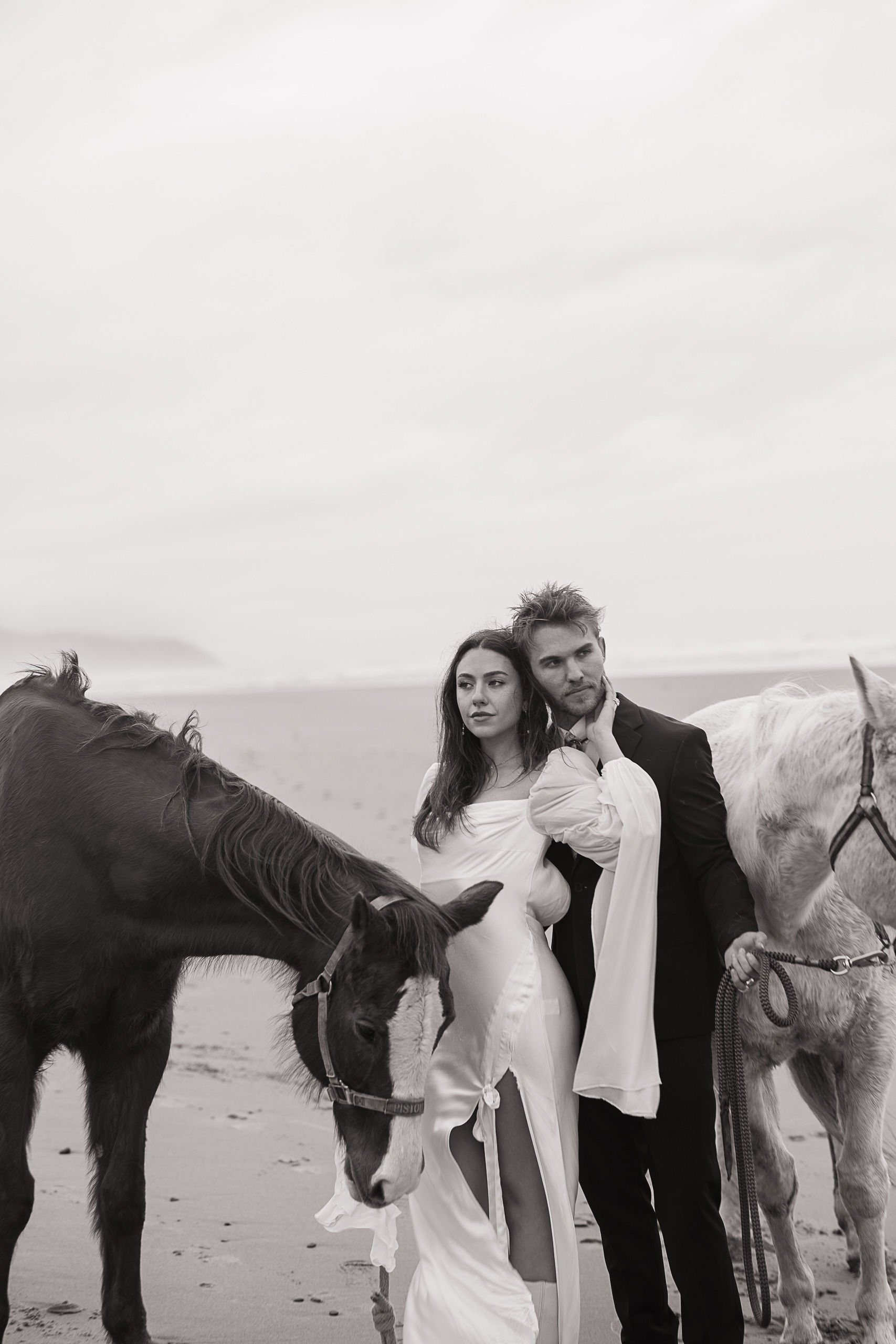 Engagement Photos with Horses | Bradley & Natalie